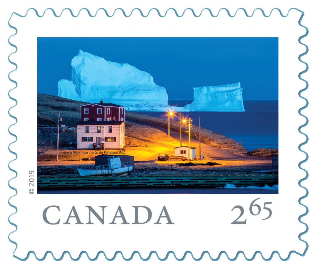 Photographie de timbre canadien par le photographe Michael Winsor, membre de la CAPA.